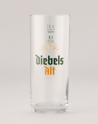GLAS DIEBELS ALT BECHER 0,3 (12)