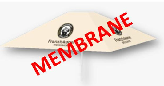 SONNENSCHIRM MEMBRANE FRANZISKANER 4X4M QUADR