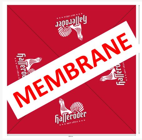 SONNENSCHIRM MEMBRANEHASSERÖDER4X4M