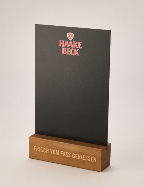 TISCHAUFSTELLER KREIDETAFEL HAAKE-BECK