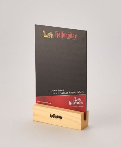 TAISCHAUFSTELLER KREIDETAFEL HASSERÖDER