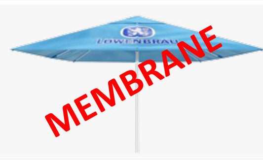 SONNENSCHIRM MEMBRANE LÖWENBRÄU4X4M