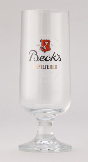 GLAS BECKS UNFILTERED POKAL 0,5 (6)